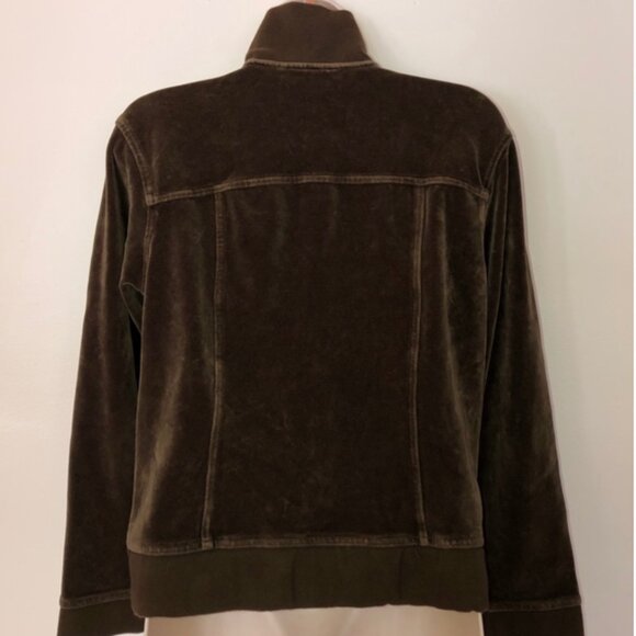 ISABELLA BIRD velour zip jacket/beautiful/S - Picture 4 of 6